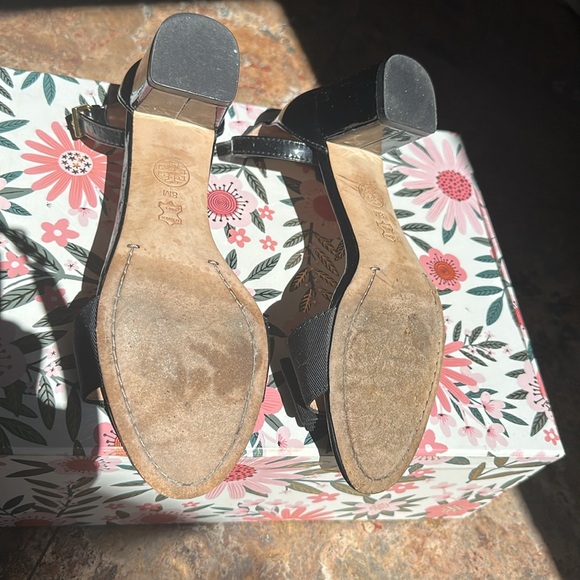 Tory Burch Trudy Block Heel Size 8 - Picture 7 of 8